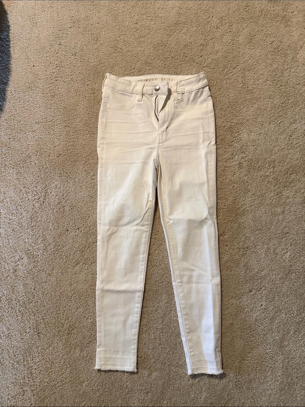 American Eagle Outfitters White Skinny Jeans